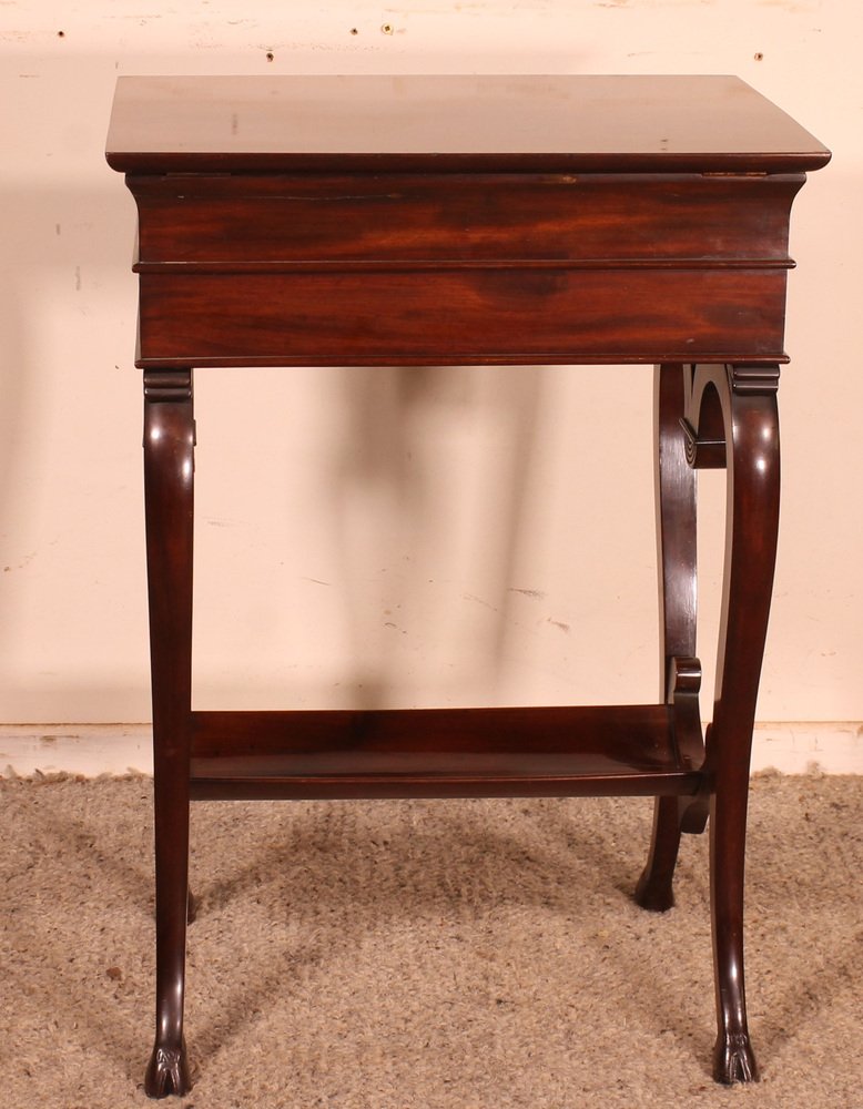 Mahogany Side Table, 19th Century