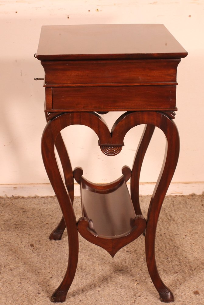 Mahogany Side Table, 19th Century