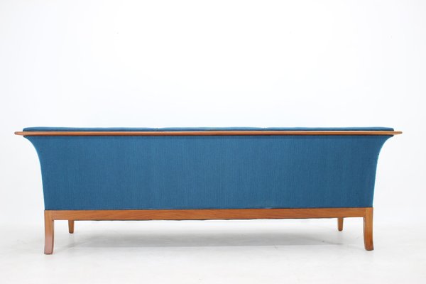 Mahogany Three-Seat Sofa Frits Henningsen, 1940s, Denmark-TZ-937735