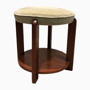 Mahogany Velvet Mahogany Stool-BA-1365329