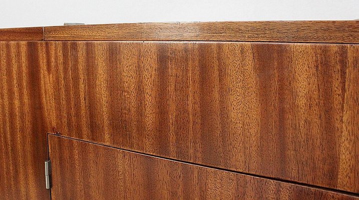 Mahogany Veneer Bar Cabinet, 1950s-RVK-969581