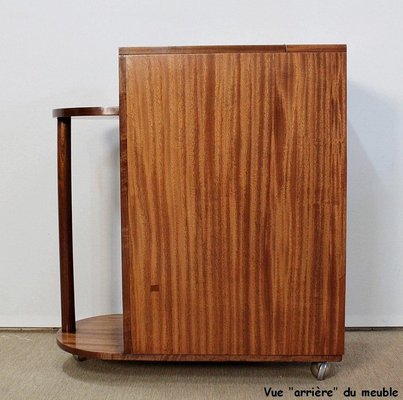 Mahogany Veneer Bar Cabinet, 1950s-RVK-969581