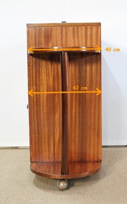 Mahogany Veneer Bar Cabinet, 1950s-RVK-969581