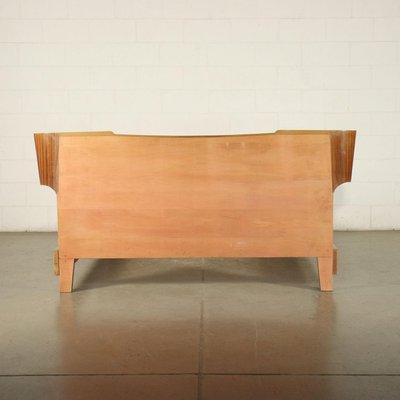 Mahogany Veneer Bed, 1950s-VMM-1005925