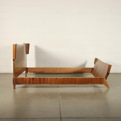 Mahogany Veneer Bed, 1950s-VMM-1005925