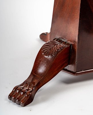 Mahogany Veneer Chair, 19th-Century