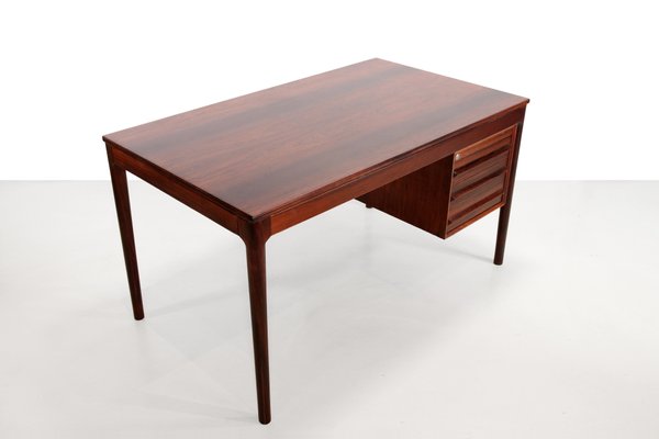 Mahogony Desk by Torbjorn Afdal for Bruksbo, 1960s-BQ-2041804