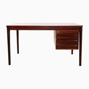 Mahogony Desk by Torbjorn Afdal for Bruksbo, 1960s-BQ-2041804