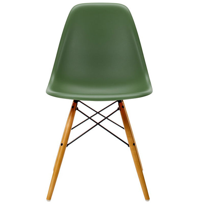 Eames Plastic Side Chair DSW - maple base