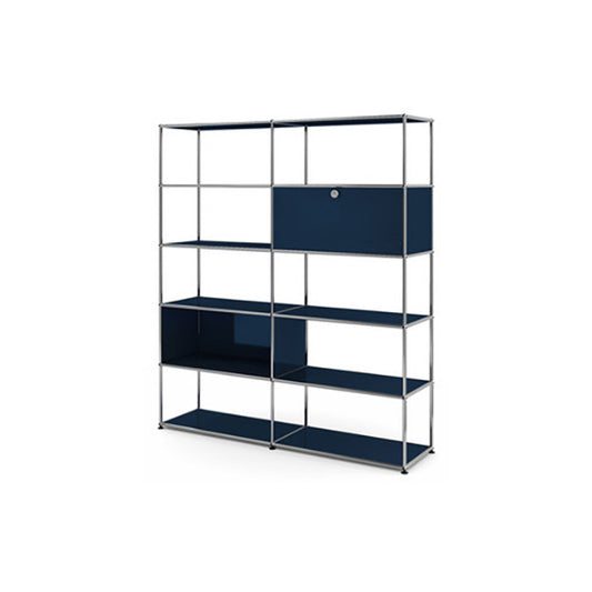 2x5 Modular Metal Livingroom System by Usm #Steel Blue [RAL 5011]