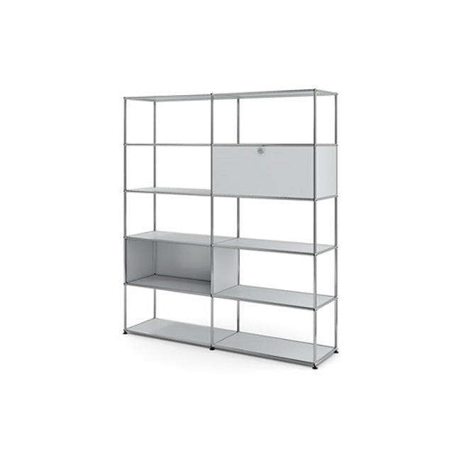 2x5 Modular Metal Livingroom System by Usm #USM Matte Silver