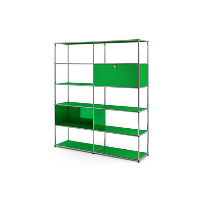 2x5 Modular Metal Livingroom System by Usm #USM Green