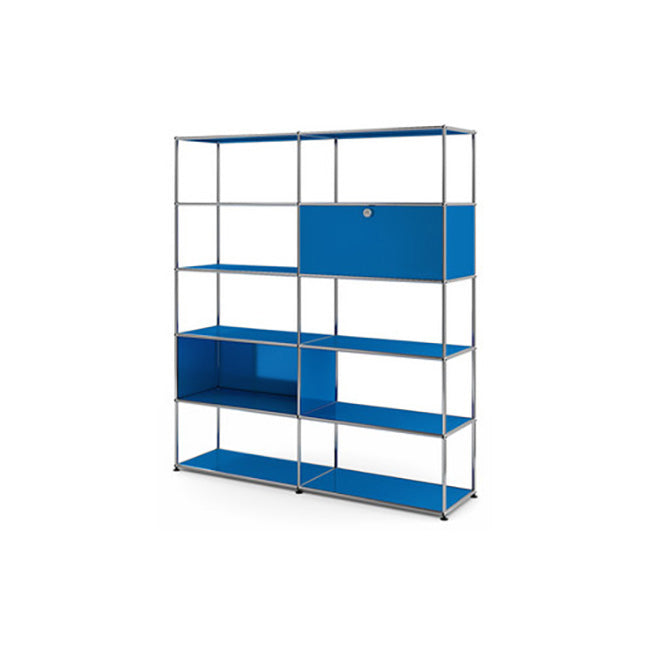 2x5 Modular Metal Livingroom System by Usm #Gentian Blue [RAL 5010]