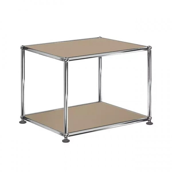 1x1 Metal Side Table [W500XD350XH350] by Usm #USM Beige