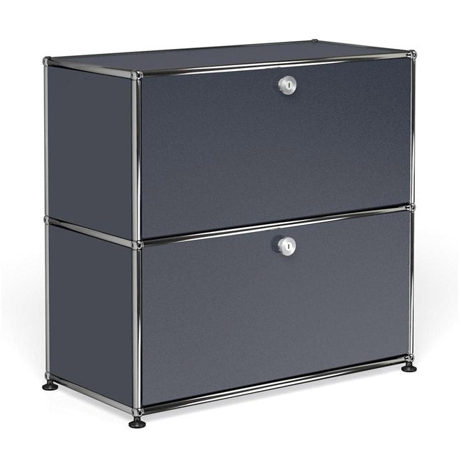 1x2 Modular Metal Sideboard with 2 doors [W750XD350XH(350+350)] by