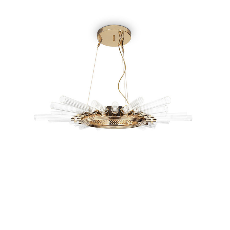 Majestic - Brass Pendant Lamp by Luxxu