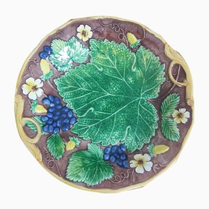 Majolica Plates by Mottahedeh, 1980s, Set of 2-EAI-669372