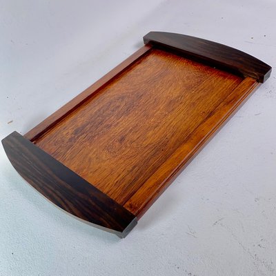 Makassar Ebony Tray, France, 1940s-UR-997054