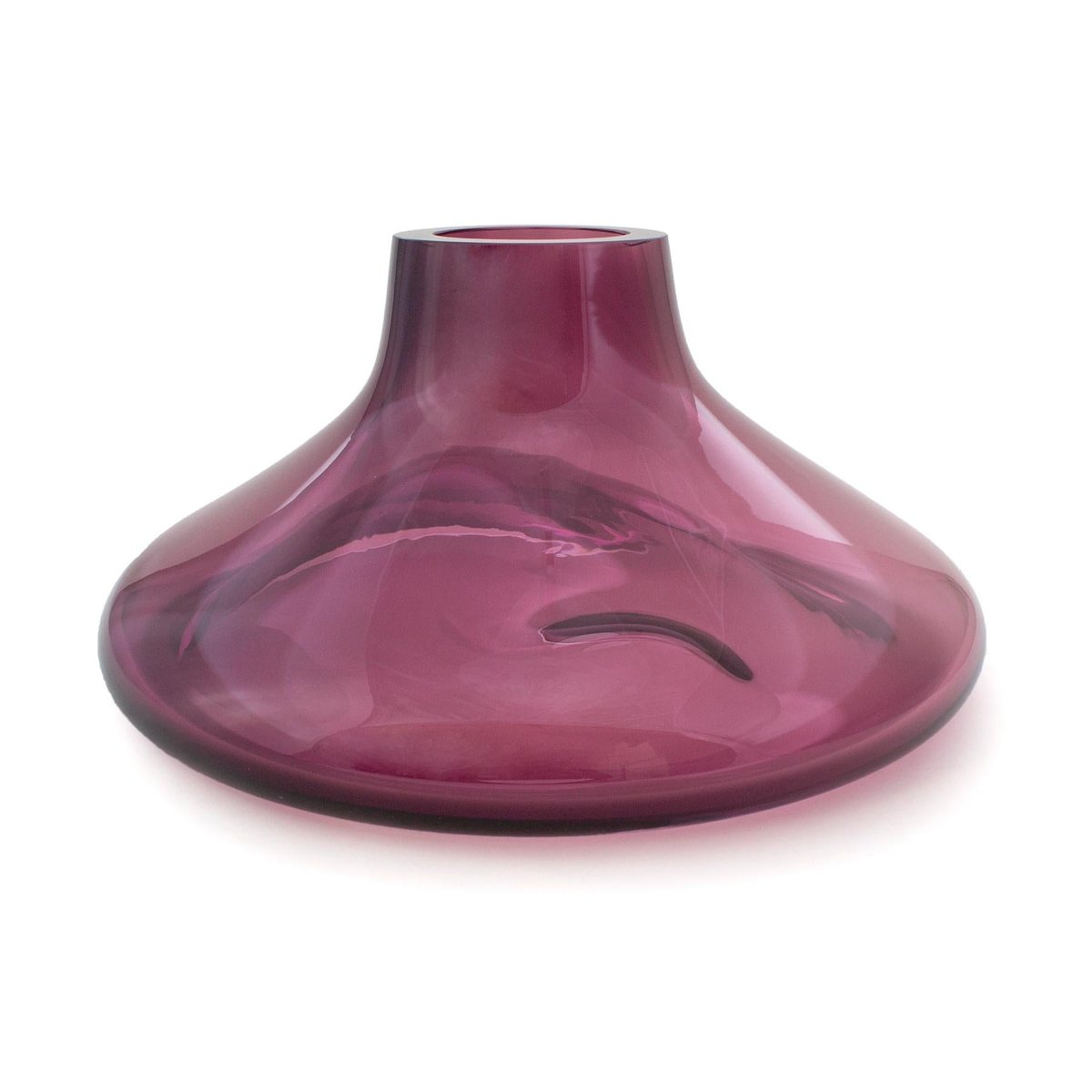 Makemake Purple Iridescent L Vase by Eloa