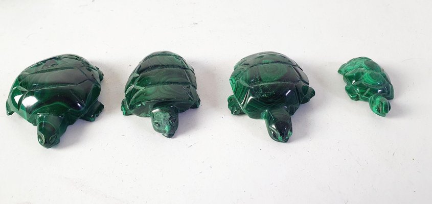 Malachite Animal Collection, Set of 17-FO-1314133