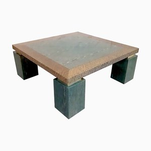 Malachite Burl and Exotic Wood Coffee Table, 1970s-ES-566797