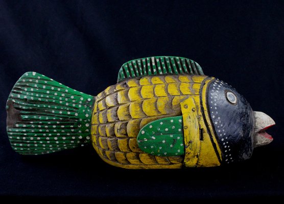 Mali Bozo Culture Fish Puppet-KHH-1202024