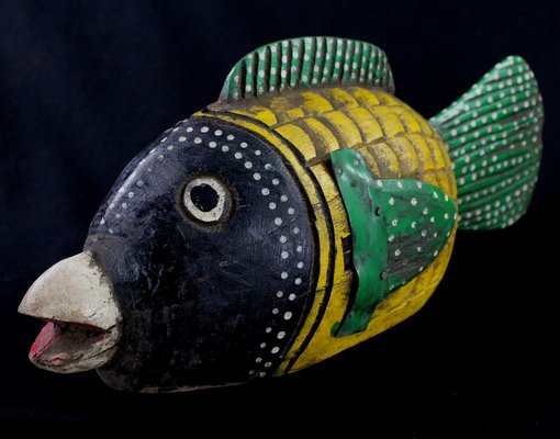 Mali Bozo Culture Fish Puppet-KHH-1202024