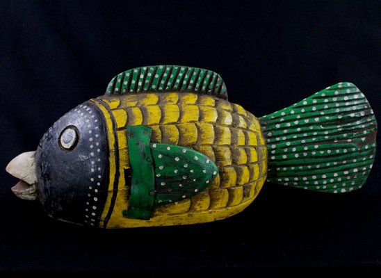 Mali Bozo Culture Fish Puppet-KHH-1202024