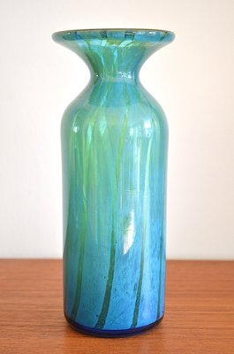 Maltese Glass Vase by Michael Harris for Mdina, 1970s-OV-1020124