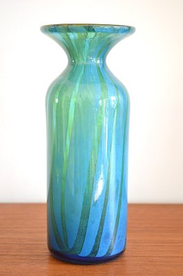 Maltese Glass Vase by Michael Harris for Mdina, 1970s-OV-1020124