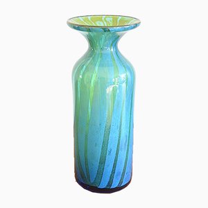 Maltese Glass Vase by Michael Harris for Mdina, 1970s-OV-1020124