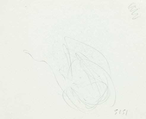 Man - Original Pencil Drawing by S. Goldberg - Mid 20th Century Mid 20th Century-ZCI-758144