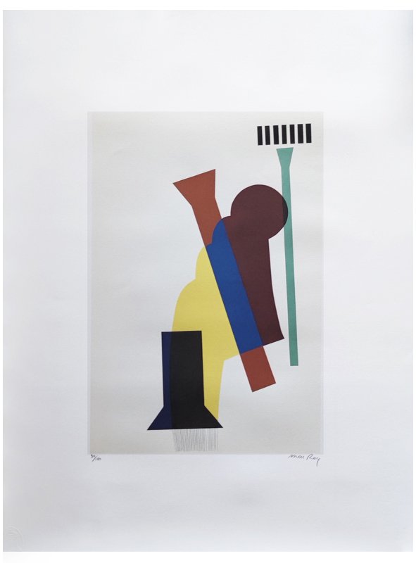 Man Ray, Concrete Mixer, 1970s, Limited Edition Lithograph