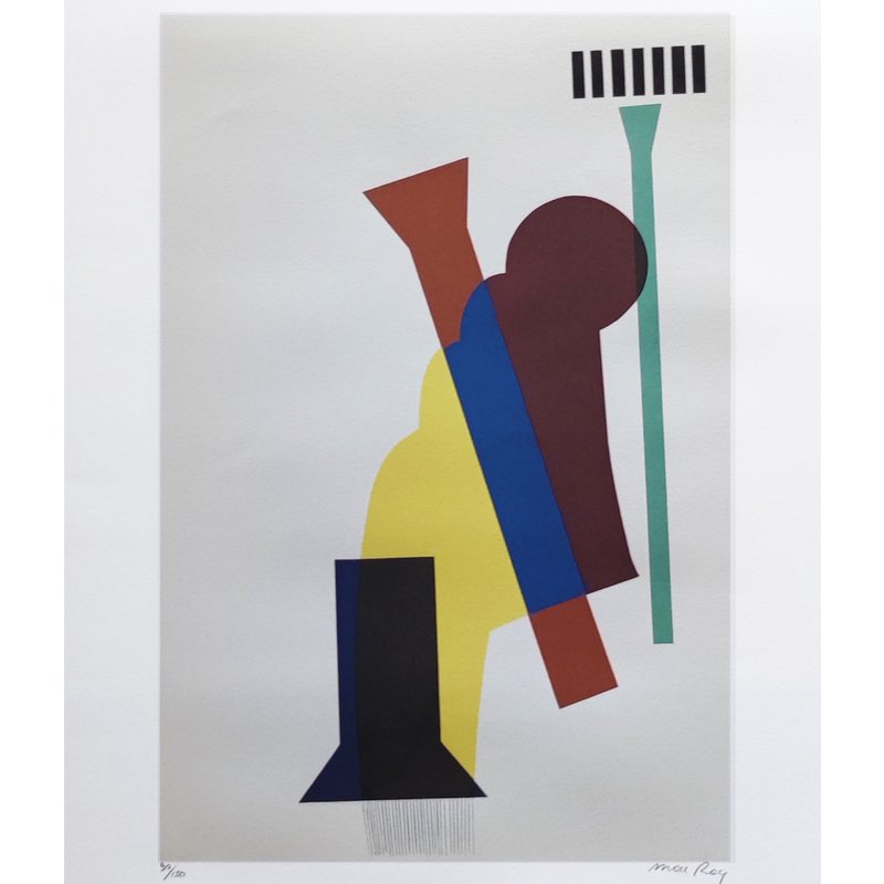 Man Ray, Concrete Mixer, 1970s, Limited Edition Lithograph