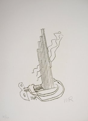 Man Ray, Surrealist Machine, Fausta, 1969, Original Etching-KHH-1202932