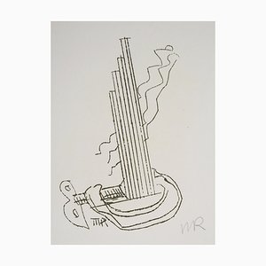 Man Ray, Surrealist Machine, Fausta, 1969, Original Etching-KHH-1202932