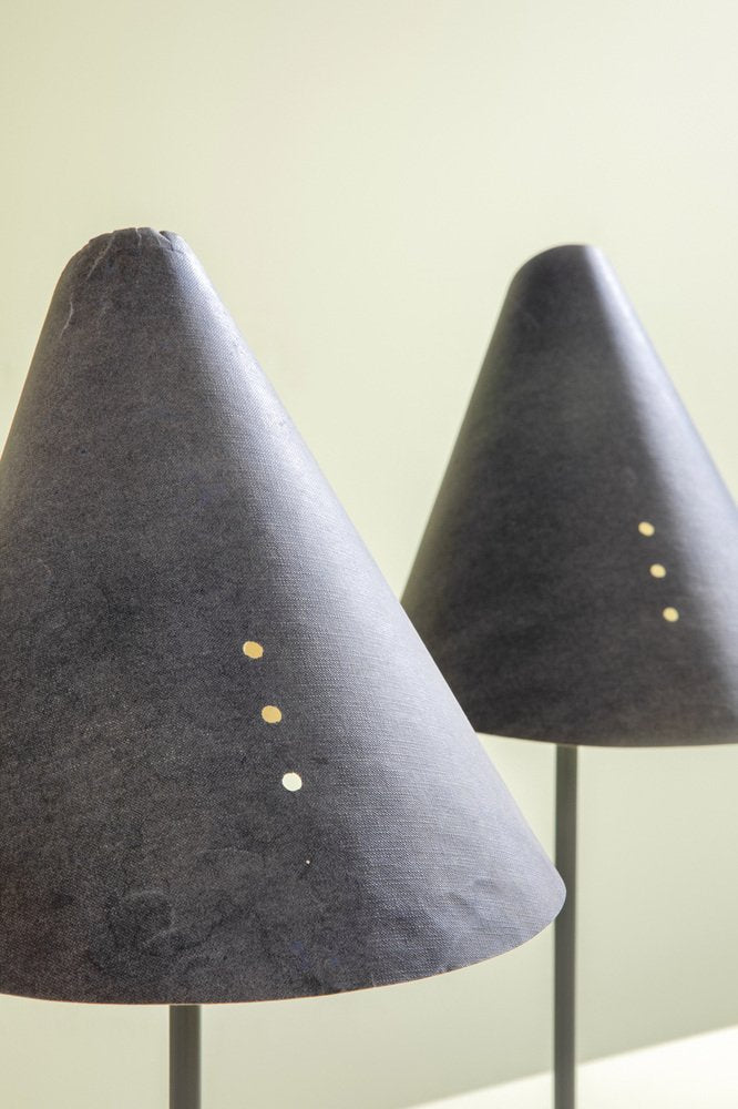 Man Ray Table Lamp mod. The Moon Under the Hat, 1972, Set of 2