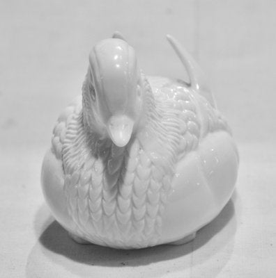 Mandarin Duck in Porcelain, 1970s-ROJ-2041051