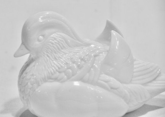 Mandarin Duck in Porcelain, 1970s-ROJ-2041051