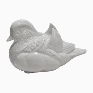 Mandarin Duck in Porcelain, 1970s-ROJ-2041051