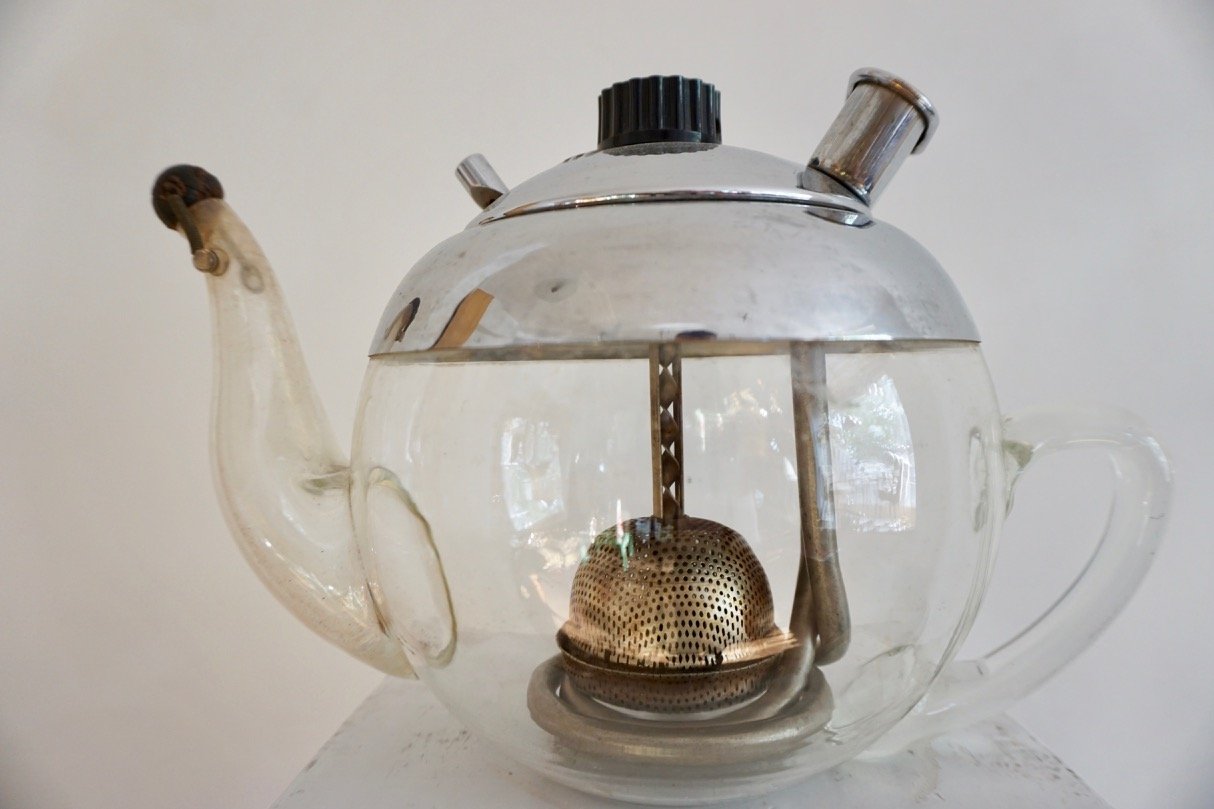 Mandarin Teapot from Elekthermax, 1940s