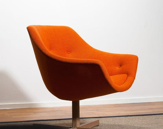 Mandarini Swivel Armchair by Carl Gustaf Hiort and Nanna Ditzel, 1960s