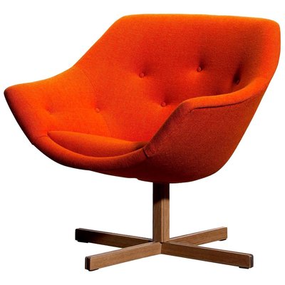 Mandarini Swivel Armchair by Carl Gustaf Hiort and Nanna Ditzel, 1960s-JE-884047