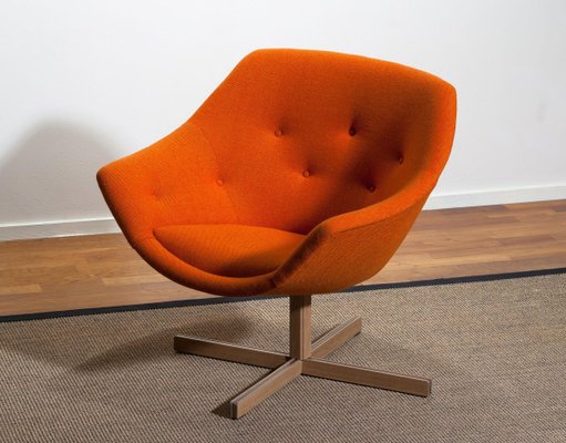 Mandarini Swivel Armchair by Carl Gustaf Hiort and Nanna Ditzel, 1960s-JE-884047