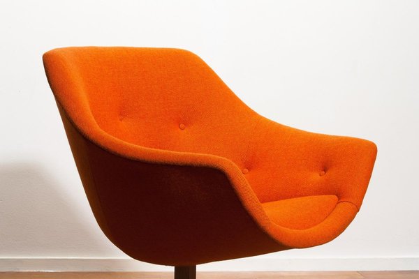 Mandarini Swivel Armchair by Carl Gustaf Hiort and Nanna Ditzel, 1960s-JE-884047