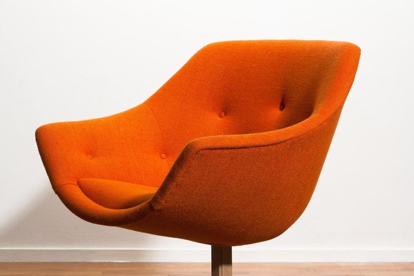 Mandarini Swivel Armchair by Carl Gustaf Hiort and Nanna Ditzel, 1960s-JE-884047