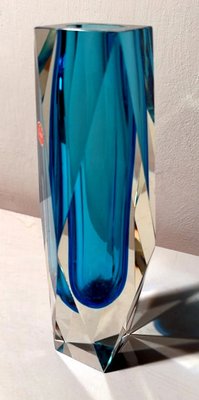 Mandruzzato Murano Glass Vase, 1960-QRS-2019772