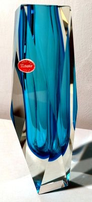 Mandruzzato Murano Glass Vase, 1960-QRS-2019772