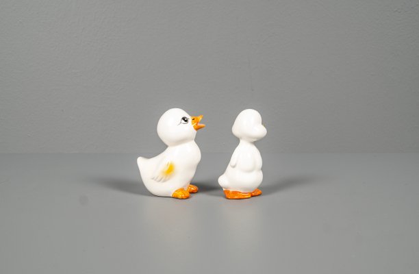 Manga Porcelain Ducks, Taiwan, 1970s, Set of 2-VLO-1180221