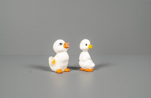 Manga Porcelain Ducks, Taiwan, 1970s, Set of 2-VLO-1180221